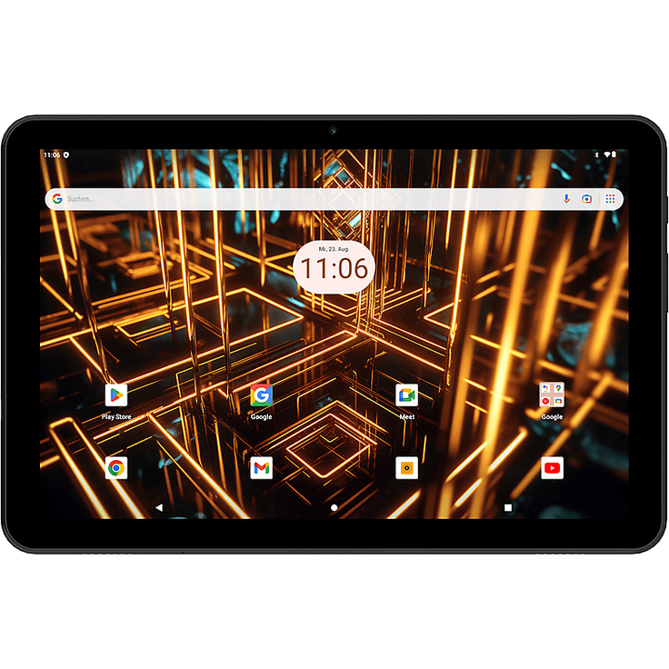 PEAQ PET 101-H232E-13, 10 Zoll Tablet mit 32 GB Speicher und Quad-Core Prozessor, Grau
