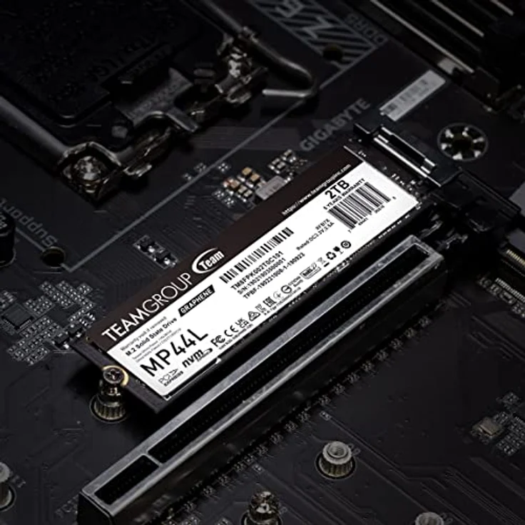 TEAMGROUP MP44L 2TB SLC Cache NVMe 1.4 PCIe Gen 4x4 M.2 2280 Laptop & Desktop SSD (R/W Geschwindigkeit bis zu 4.800/4.400MB/s) TM8FPK002T0C101 – Bild 3