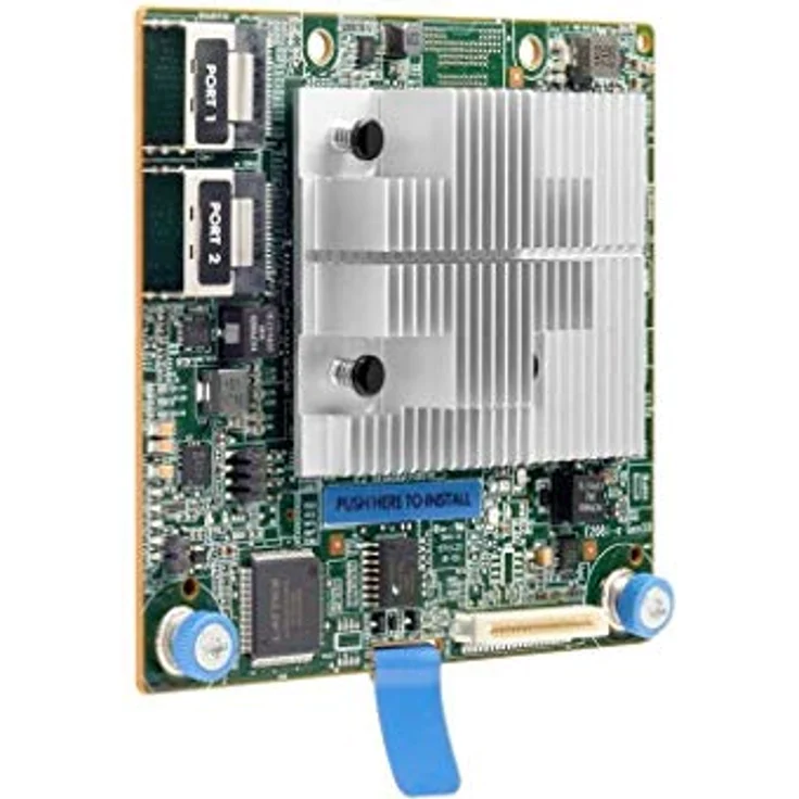 Hewlett Packard Enterprise 804326-B21 Smart Array E208i-a SR Gen10, 8 Internal Lanes, No Cache, 12G SAS Modular Controller, kostengünstige SAS-Speicher-Konnektivität, integrierte Zuverlässigkeit und Sicherheit – Bild 1