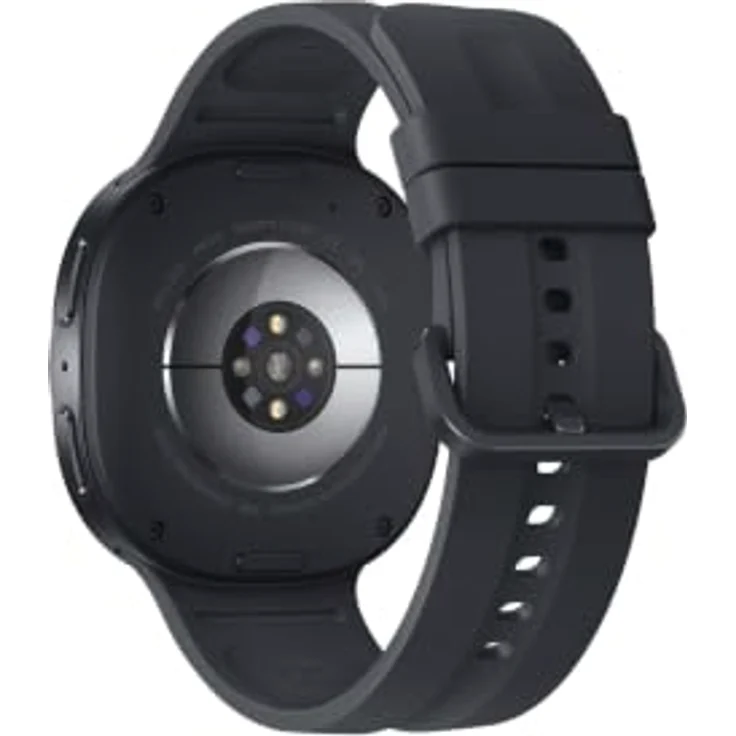 SAMSUNG Galaxy Watch9 44, LTE Smartwatch mit Aluminium-Gehäuse und Nitrilkautschukarmband, 145-205 mm, Graphite – Bild 2