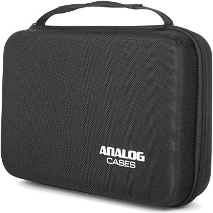 Analog Cases PULSE Case für Dreadbox Typhon und vergleichbare Sampler (Transporttasche aus langlebigem, geformtem EVA/Nylon, robuster Gummitragegriff), Schwarz – Bild 2