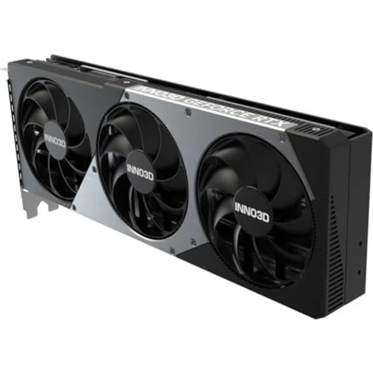 Inno3D GeForce RTX 5080 X3 OC 16GB GDDR7 Reflex 2 RTX AI DLSS4, Next-Gen-Grafikkarte mit außergewöhnlicher Leistung, Schwarz – Bild 5