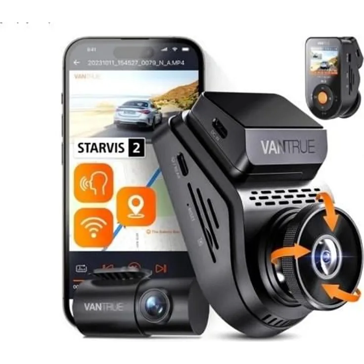 Vantrue Wideorejestrator Vantrue S1 PRO Sonnet (GPS-Empfänger), Dashcam