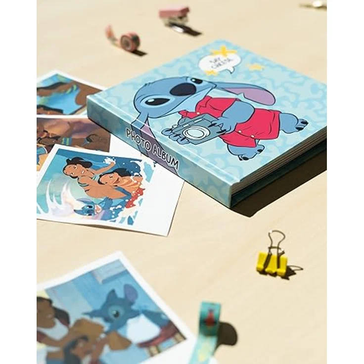 Grupo Erik Disney Stitch Selbstklebendes Fotoalbum, hochwertig mit viel Platz für Erinnerungen – Bild 7