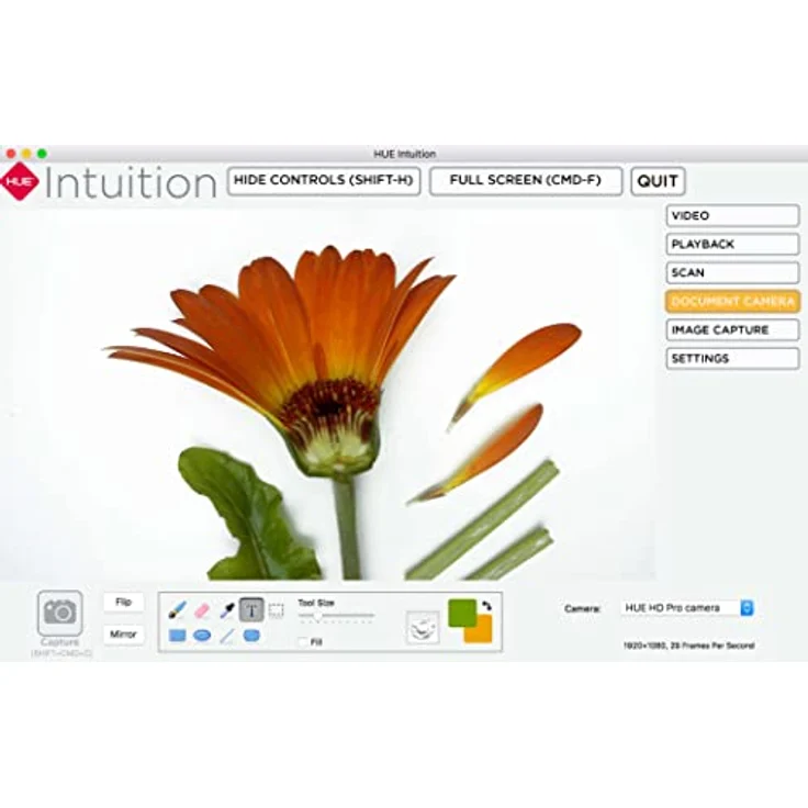 HUE HD Pro: Dokumentenbetrachter und USB-Kamera für Videokonferenzen (schwarz) – Bild 5