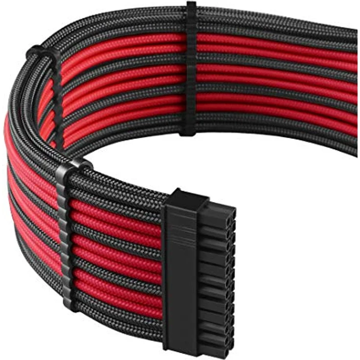 CableMod cm-PRTS-FKIT-NKKR-R PRO ModMesh RT-Serie ASUS ROG/Seasonic Kabel-Kits, Schwarz – Bild 3