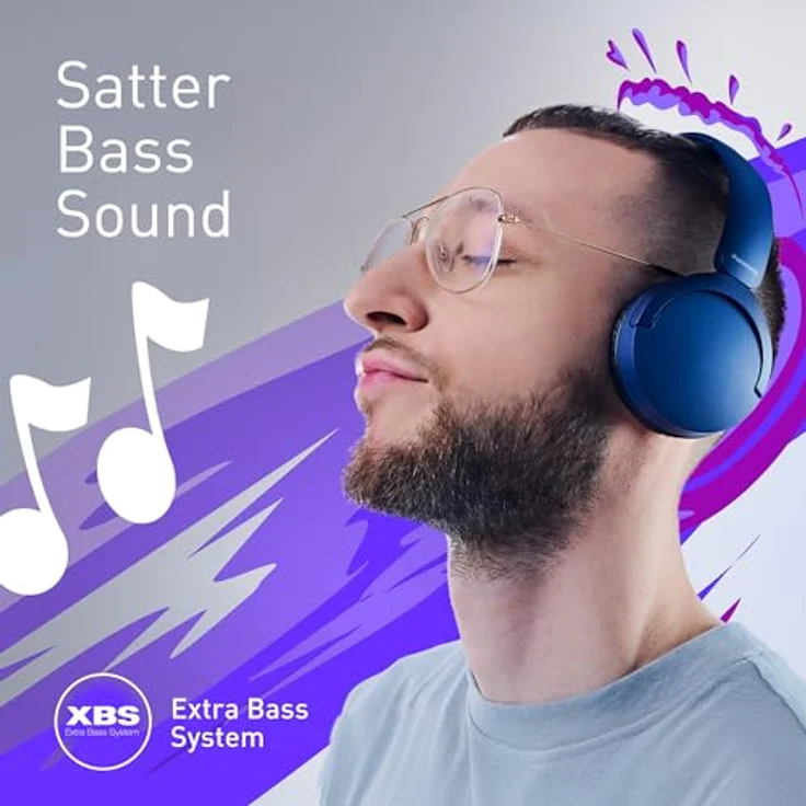 Panasonic RB-HF630BE-K Kabelloser Street-Kopfhörer, On-Ear, Bluetooth 5.3, bis zu 72 Stunden Wiedergabe, USB-C, Schwarz – Bild 5