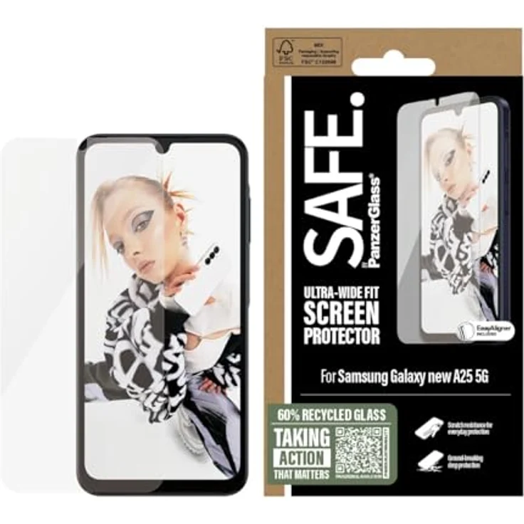 Panzer Glass Safe, Screen Protector für Samsung Galaxy A26 5G, mit 3 Jahren Garantie gegen Herstellungsfehler – Bild 2