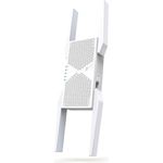 TP-Link RE655BE Tri-Band Wi-Fi 7 Verstärker Repeater BE9300, bis zu 5764 MBit/s (6 GHz) + 2882 MBit/s (5 GHz) + 688 MBit/s (2,4 GHz), EasyMesh, 2,5-Gigabit-LAN-Port, 4 externe Antennen, WPA3