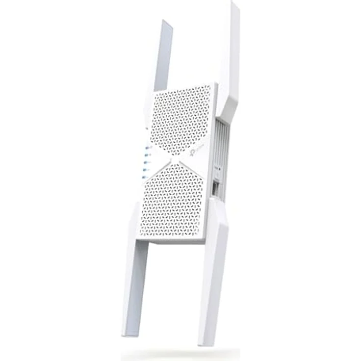 TP-Link RE655BE Tri-Band Wi-Fi 7 Verstärker Repeater BE9300, bis zu 5764 MBit/s (6 GHz) + 2882 MBit/s (5 GHz) + 688 MBit/s (2,4 GHz), EasyMesh, 2,5-Gigabit-LAN-Port, 4 externe Antennen, WPA3 – Bild 1