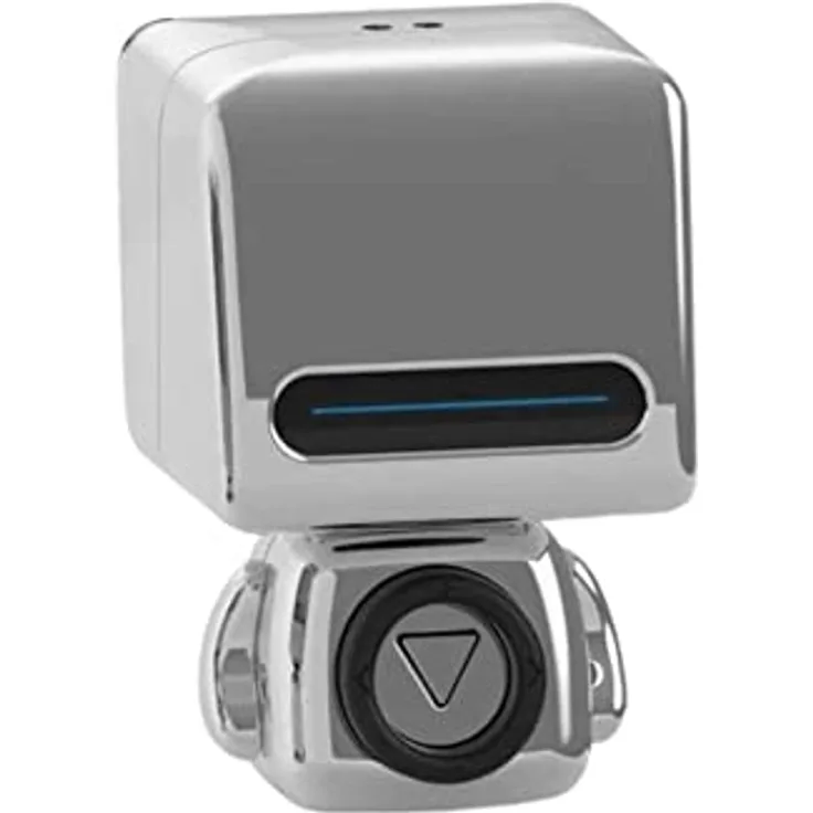 mob Enceinte Bluetooth Robot Argent