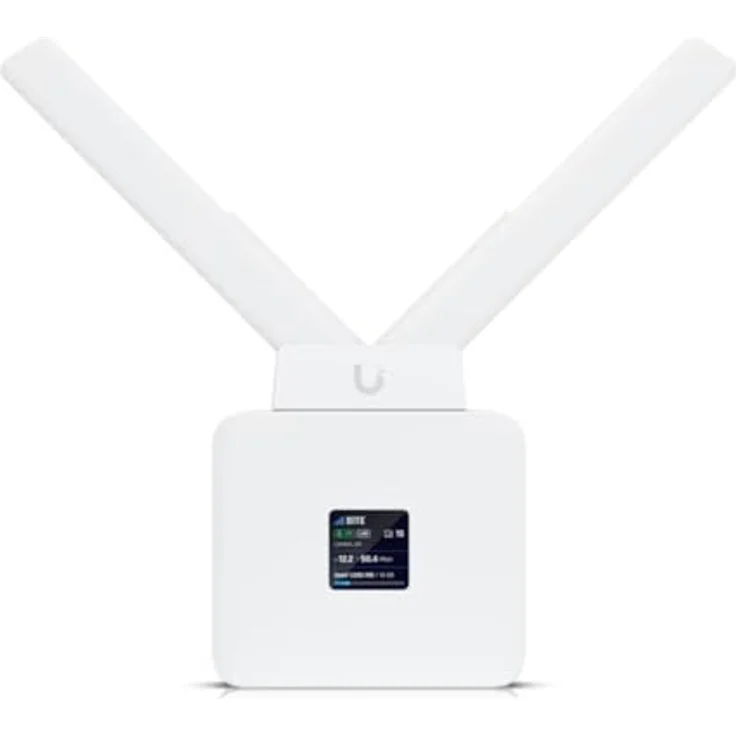 Ubiquiti UniFi Mobile Router, mobiler WiFi-Router mit LTE-Kategorie 4, vorinstallierter AT&T nano-SIM, Weiss – Bild 1
