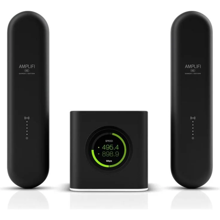 Amplifi Mesh Wi-Fi System Gamer's, Router mit 5250 Mbit/s, Dual-Band, Schwarz