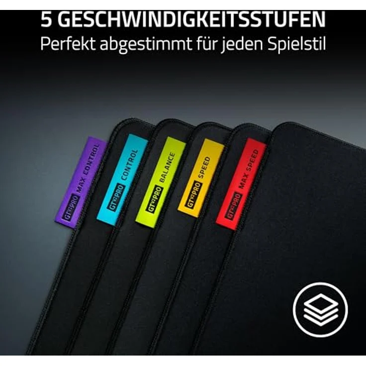 Razer Gigantus V2 Pro L - Speed, E-Sport-Gaming-Mauspad mit GlideCore-Schaumstoff, optimiert für optische Sensoren, 500 mm x 480 mm – Bild 2