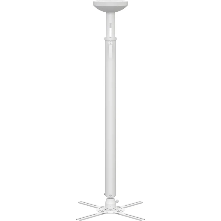 Multibrackets M Projector Mount HD 970-1500mm (Decke), Beamer Halterung, Weiss - Hohe Tragkraft, Neigemöglichkeit 20°, Rotation 360°, inkl. Montageset
