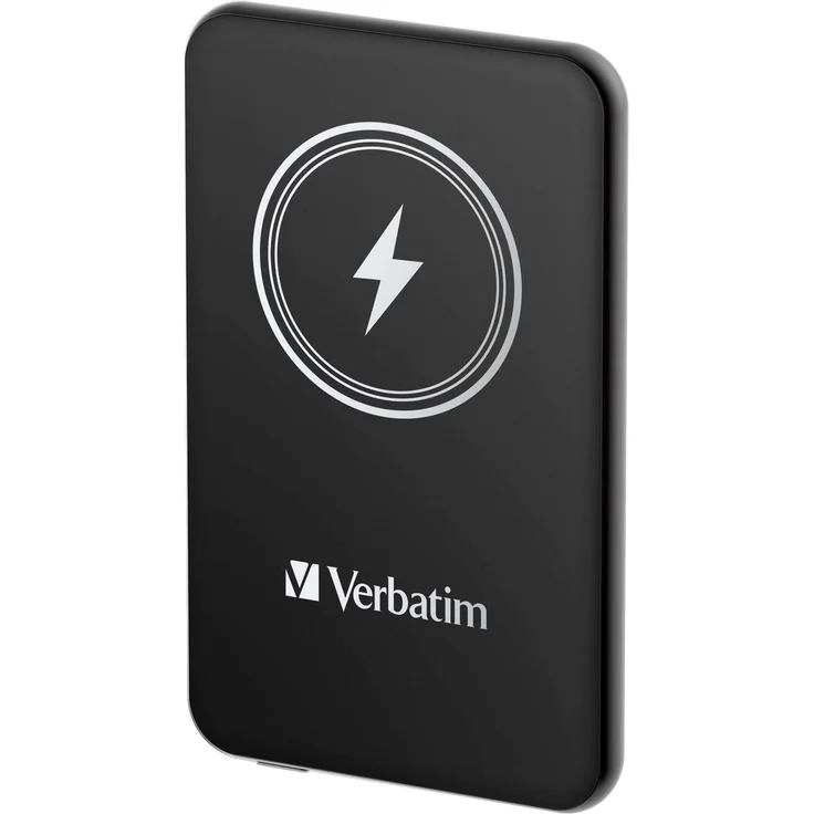 Verbatim POWER BANK 5000 NOIR (5000 mAh, 15 Wh), Powerbank, Schwarz – Bild 1