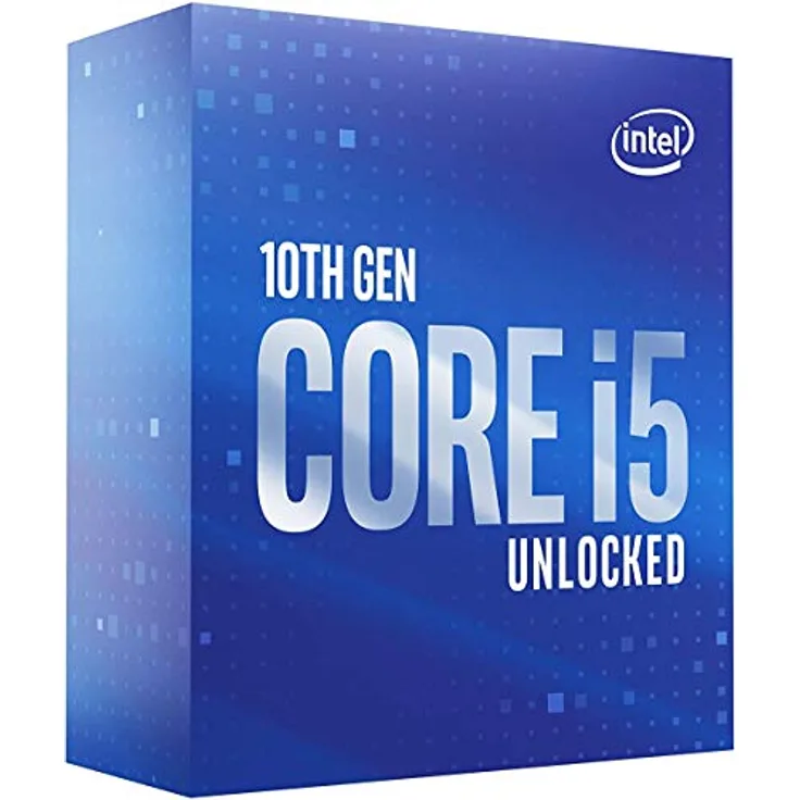 Intel Core i5-10600K Desktop-Prozessor 6 Kerne bis zu 4,8 GHz entsperrt LGA1200 (Intel 400 Series Chipsatz) 125 W