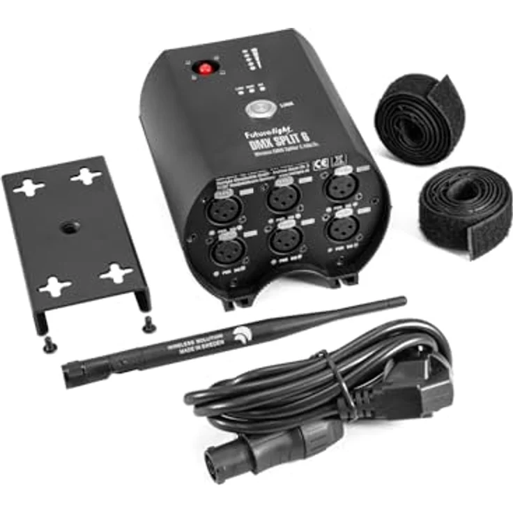 FutureLight DMX Split 6 Splitter CRMX, Lichtsteuerung mit DMX-Signalverteilung – Bild 7