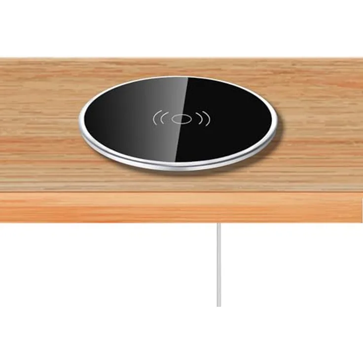 kalb | Qi Einbau Schnellladegerät 20 Watt Fast Charge Wireless Induktion Charger drahtlos Ladestation für Smartphones und Zubehör