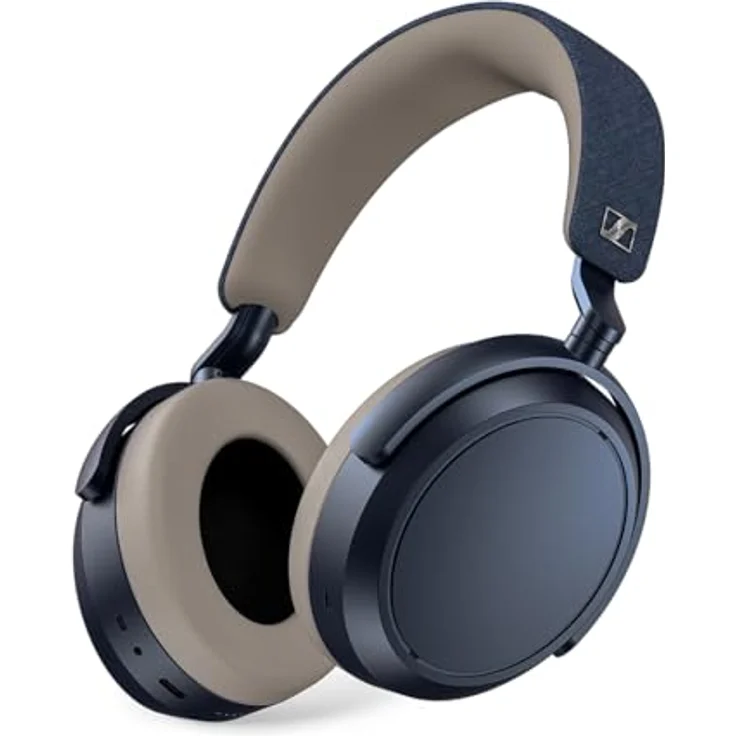 Sennheiser Momentum 4 kabellose Kopfhörer – entworfen in Deutschland – Bluetooth Adaptive Noise Cancelling-ANC & anpassbarer Sound, 4 Digitale Mikrofone für kristallklare Anrufe, 60h Akku, 2 Jahre – Bild 1