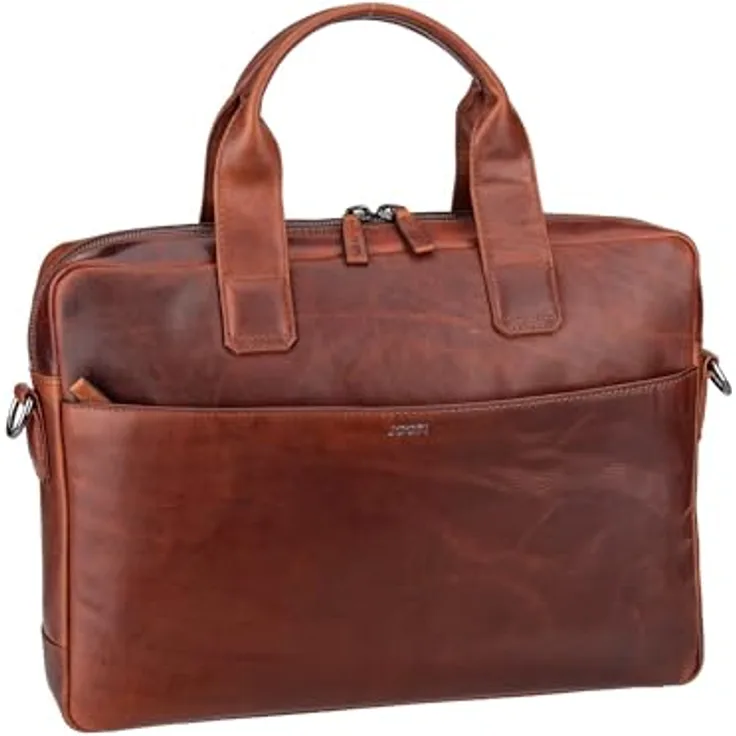 Joop! Cerratano Pandion Aktentasche, 39 cm Laptopfach aus 100% Leder, braun