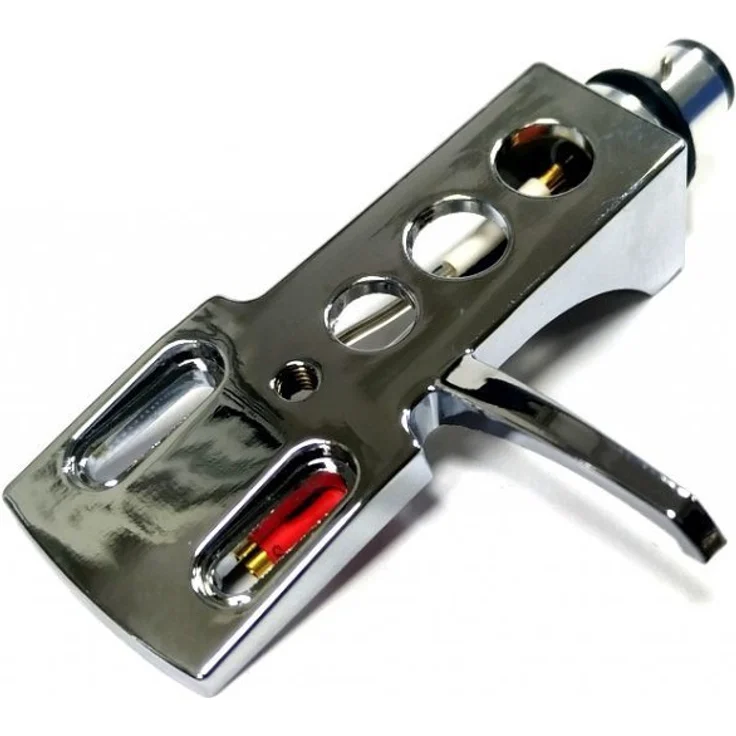 Analogis analogis Headshell "HS-32", Aluminium Plattenspieler in Chrom, 9g Gewicht