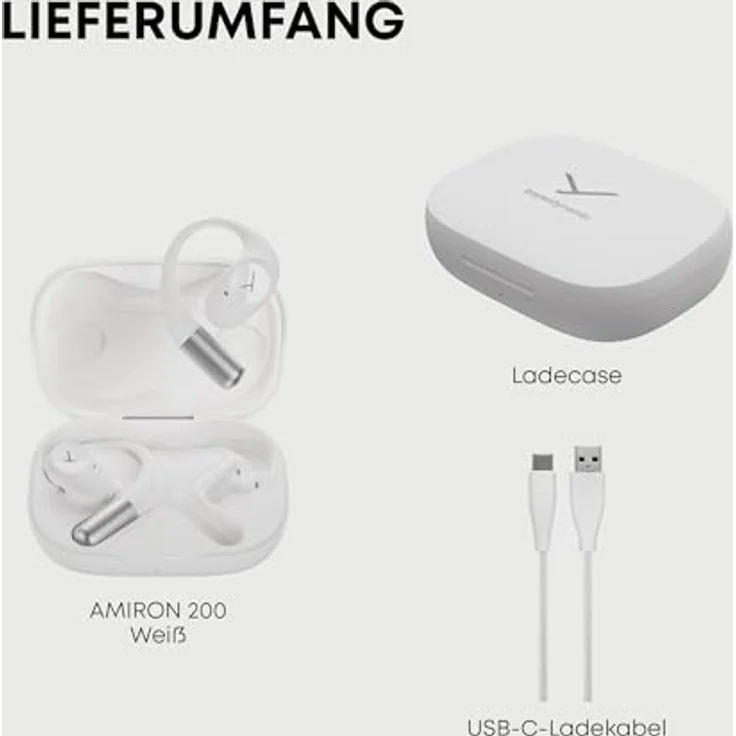 Beyerdynamic Amiron 200, True Wireless Kopfhörer mit ANC, 36 h Akkulaufzeit, spritzwassergeschützt, weiß – Bild 8
