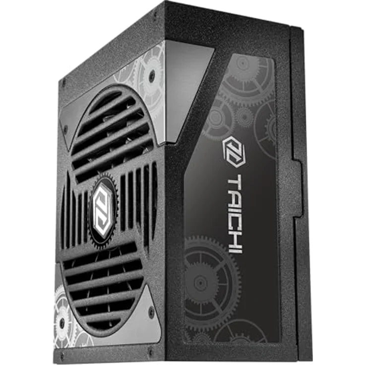 ASRock Netzteil TC-1650T, 1650W, 80 Plus Titan, modular, PCI-E 5.1 x2, PCI-E 6+2 Pin x8, SATA x12, silber – Bild 4