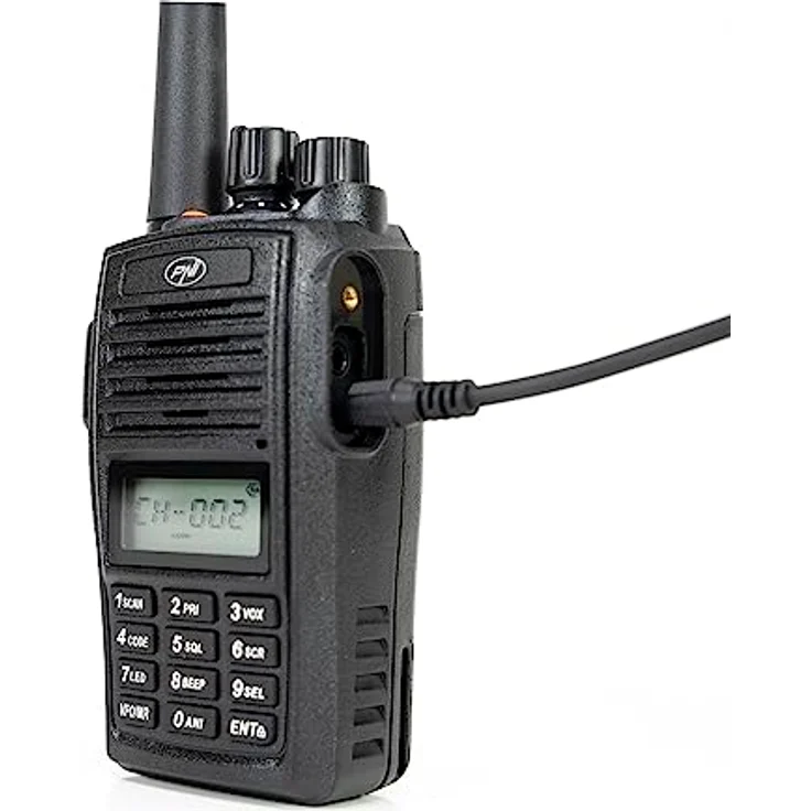 PNI PMR R18, Tragbarer Radiosender 446 MHz, 0,5 W, 8 Kanäle, CTCSS, DCS, FM-Radio, programmierbar, wasserdicht IP67 – Bild 4