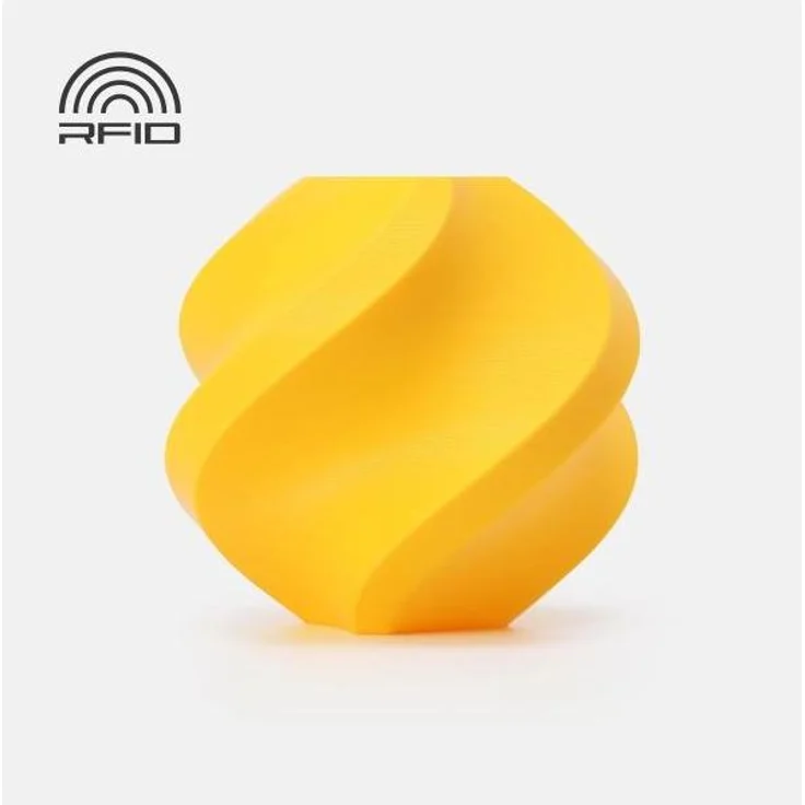 Bambu Lab PLA Basic Refill Sunflower Yellow, 3D-Filament 1.75mm, 1000g, Spulen-System mit RFID für intelligentes Drucken