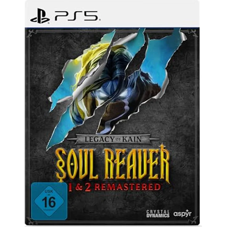 Aspyr Legacy of Kain: Soul Reaver 1 & 2 Remastered (Deluxe Edition) - [PlayStation 5] mit Steelbook, Artbook und Soundtrack – Bild 1