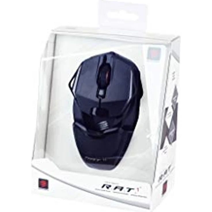 Mad Catz R.A.T. 1+ Maus rechts USB Typ-A Optisch 2000 DPI (MR01MCINBL000-0) – Bild 10