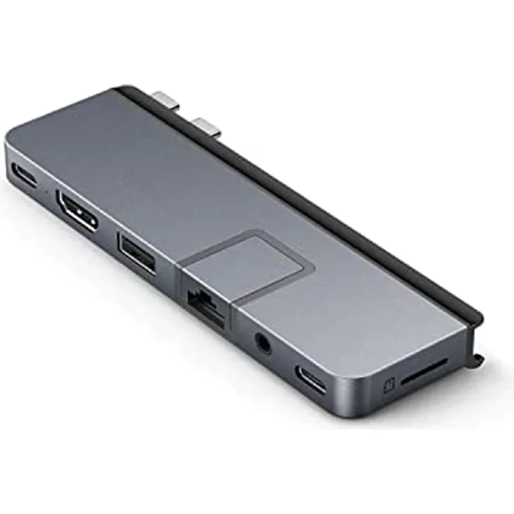 Targus Hyper DUO PRO 7-in-2 USB-C Hub grau - Preisvergleich