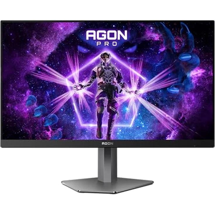 AOC Agon PRO AG246FK - 24.1 Zoll FHD Gaming Monitor, 540 Hz, 0,5 ms, FreeSync Premium, G-Sync comp., HDR400, schwarz/grau – Bild 2