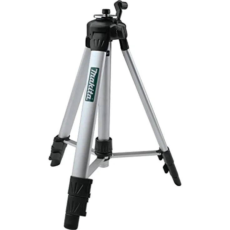 Makita Compact Tripod, Stativ mit Höhenverstellung 400-1140 cm, inklusive Aufbewahrungstasche