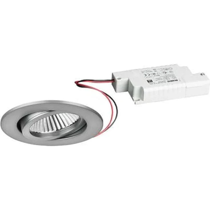 Brumberg Leuchten 39363153 DIY LED-Einbaustrahler 6W 3000K nickel matt dimmbar – Bild 2