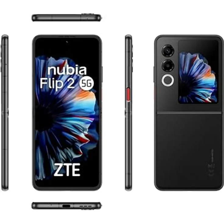 Nubia Flip 2 5G, Smartphone mit 8GB RAM, 256GB Speicher und 2790x1188 Pixel Display, schwarz – Bild 6