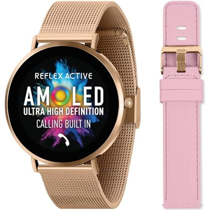 Reflex Active Smart Watch Series 42, Amoled Display, Anruffunktion, Health & Lifestyle Features – Bild 1