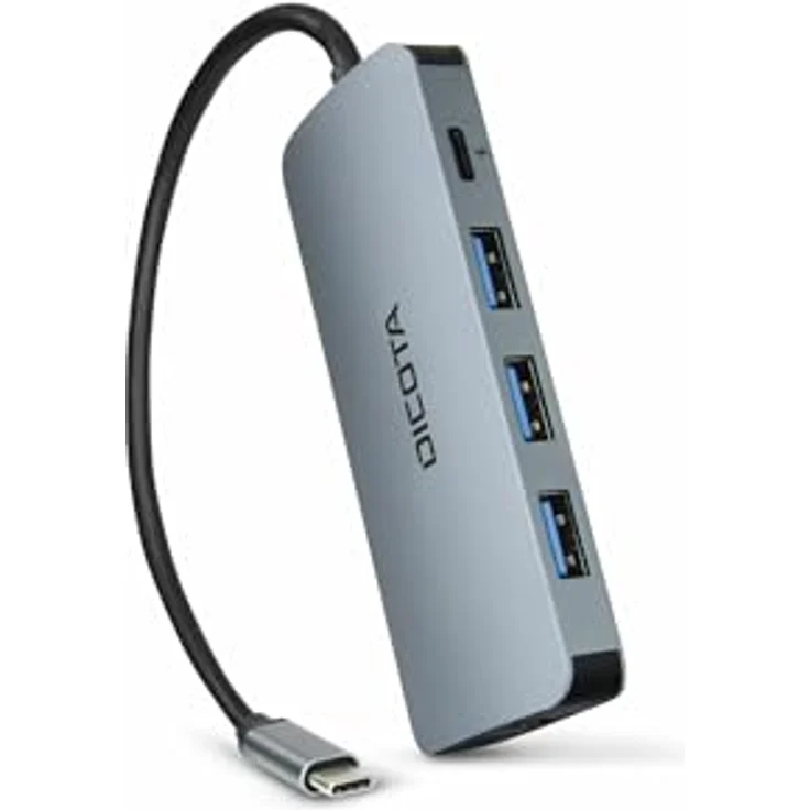 DICOTA USB C 8-in-1 Multi Hub, 4K PD 100W für verbesserte Konnektivität – Bild 4