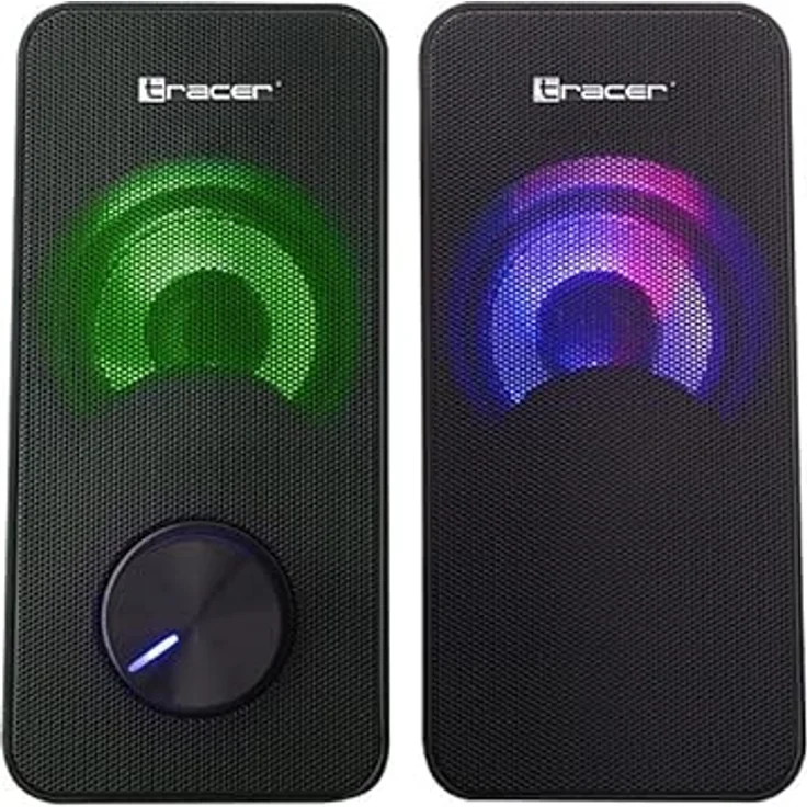 Tracer Lautsprecher 2.0 Schleife Rgb Usb Traglo46366 PC-Lautsprecher 6 Watt, für PC – Bild 2