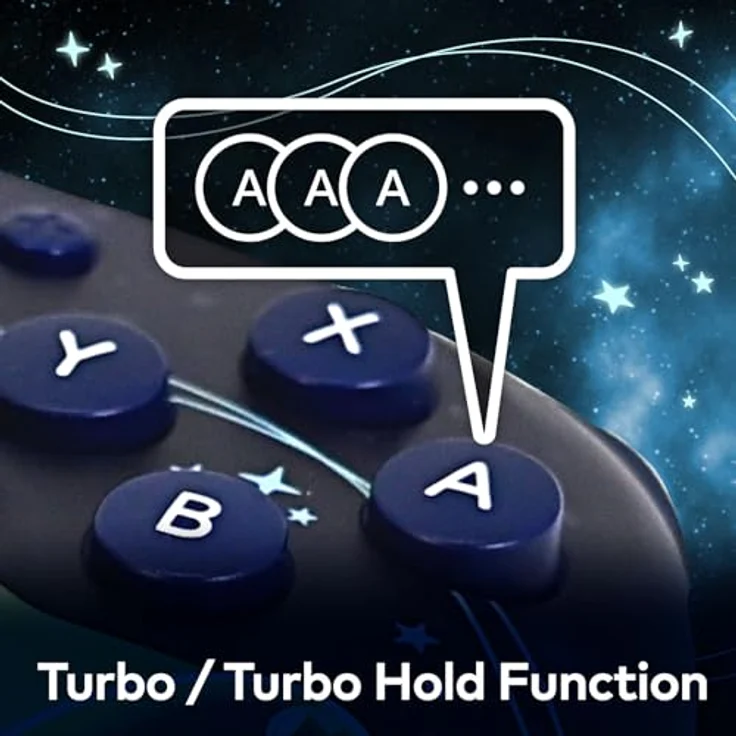 Hori NSX-146E Mehrfarbig Wireless Gamepad für Nintendo Switch 2, mit Turbo-Funktion und langlebigen Analogsticks – Bild 5