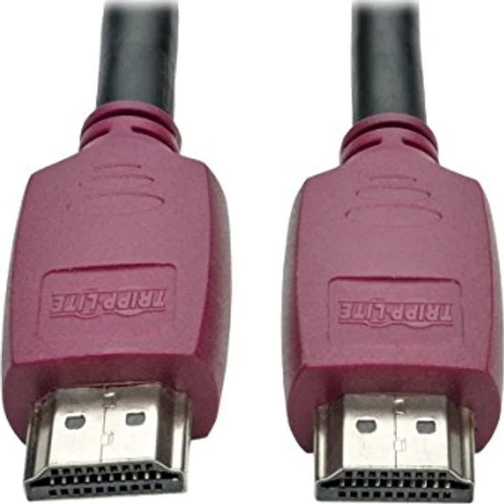 Tripp Lite 4K-HDMI-Kabel mit Ethernet (M/M) - 4K 60 Hz, griffige Steckverbinder, 6 ft. (P569-006-CERT) – Bild 1