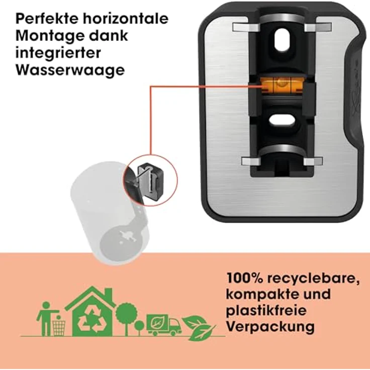 Vogel's SWM 4111, Wandhalterung für Sonos Era 100, schwarz, neig- und schwenkbar, maximal 2 kg Traglast – Bild 7