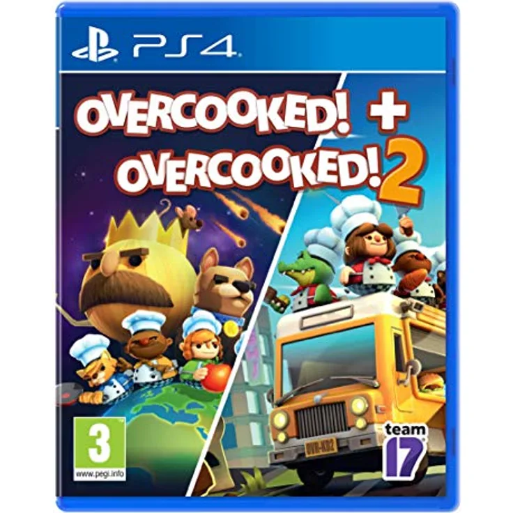 PS4 Overcooked! + Overcooked! 2 - Double Pack [