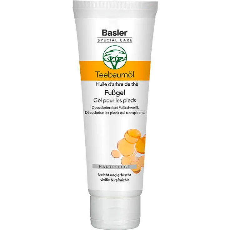 Basler Teebaumöl Fußgel Tube 125 ml
