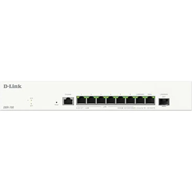 D-Link DBR-700 Business-Router, 2,5G Dual-WAN mit Load Balancing, VPN-Unterstützung (IPSec, WireGuard, OpenVPN), SPI-Firewall, SFP-Port, zentrales AP-Management für bis zu 15 APs – Bild 5