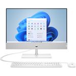 HP Pavilion 24-ca0400ng All-in-One-PC, AMD Ryzen™ 5, 16 GB RAM, 512 GB SSD, 23.8" Full HD Display, Windows 11 Home, Weiß