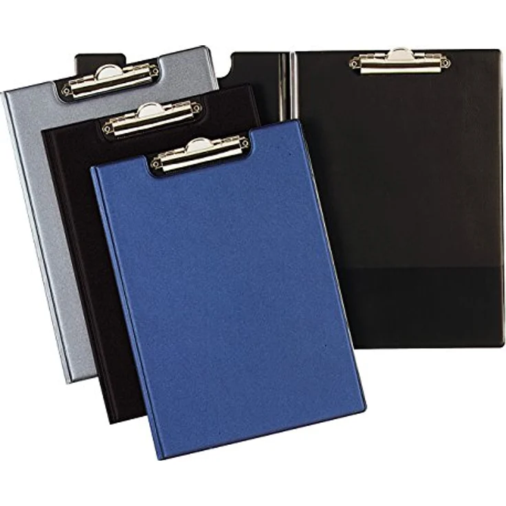 DURABLE Aktenordner DURABLE Blockmappe A4 Klemme oben 330x15,5x235mm schwarz, Weichfolie mit Kartonverstärkung – Bild 6