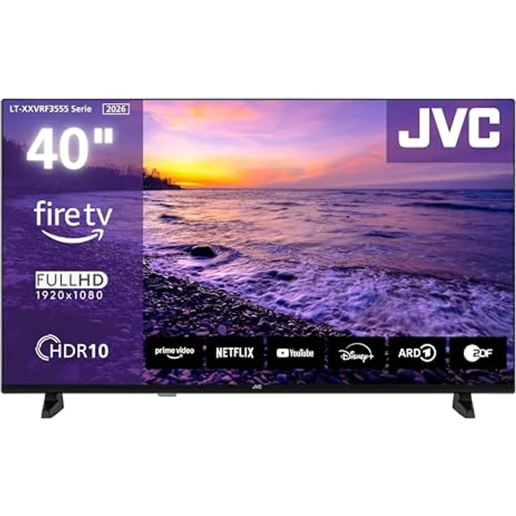 JVC LT-40VRF3555, 40 Zoll Fire TV Full HD Smart TV mit HDR, Alexa Sprachsteuerung und Triple Tuner – Bild 1