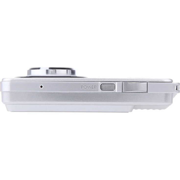 Douself Mini HD Digitalkamera, 18MP Camcorder mit 8x Zoom, 2,7" TFT, Anti-Shake, Smile Capture, 2 Batterien, Weiß